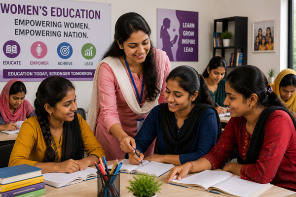 Womens Education Initiatives in Hari Nagar
