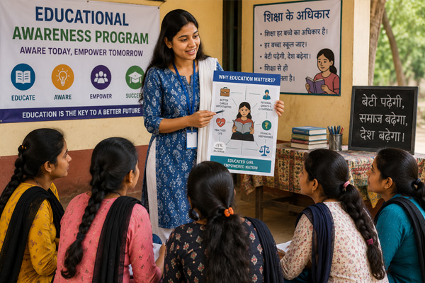 Educational Awareness Programs in Hari Nagar